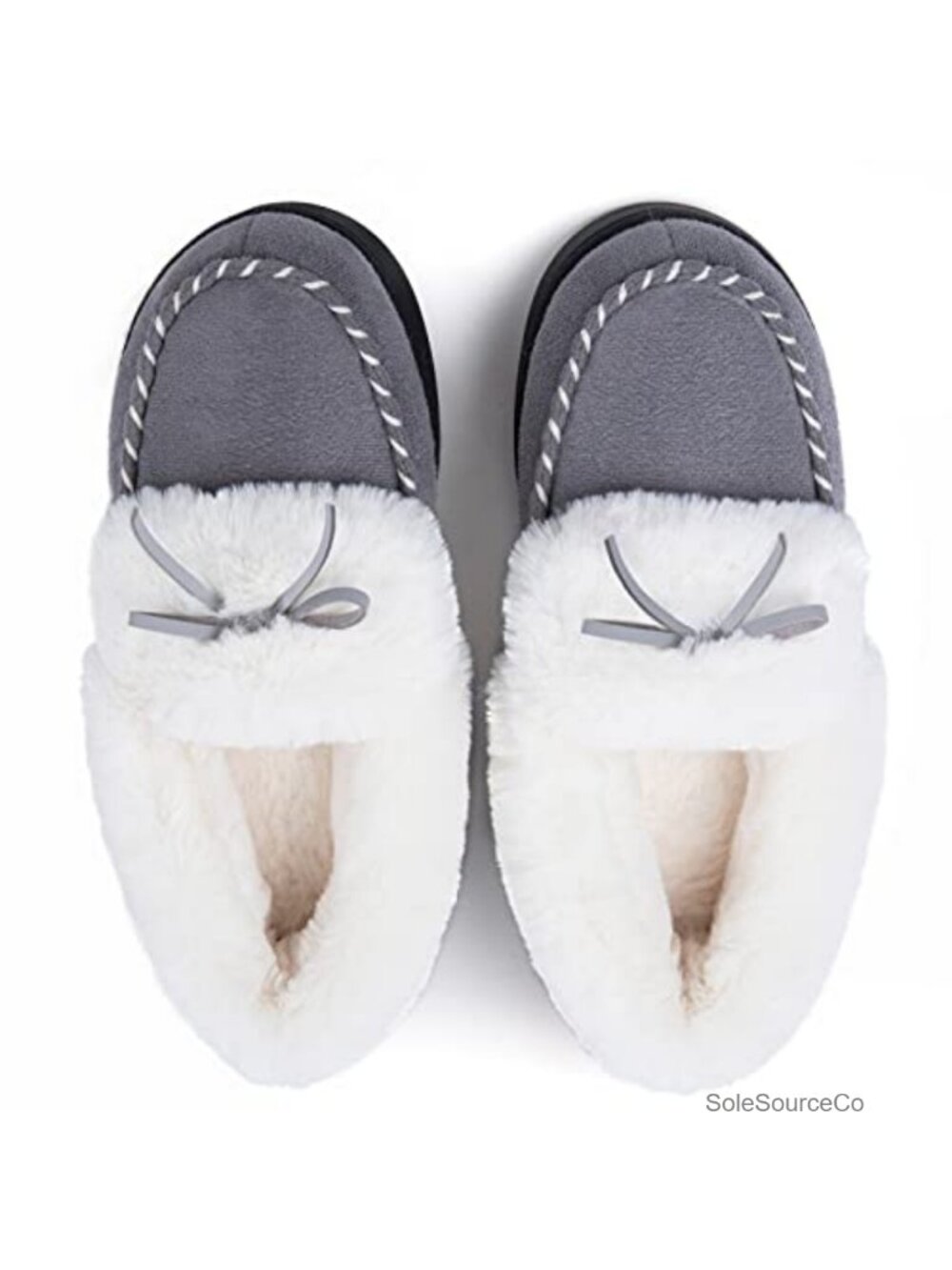 Trapper Slippers Memory Foam Faux Fur Women's Cozy